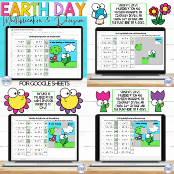 Early Finishers Earth Day Multiplication and Division Practice Pixel Puzzles 2 Early Finishers Earth Day Multiplication and Division Practice Pixel Puzzles 1