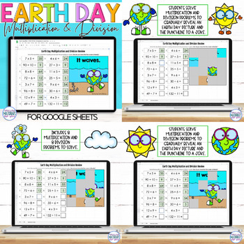 Early Finishers Earth Day Multiplication and Division Practice Pixel Puzzles 3 Early Finishers Earth Day Multiplication and Division Practice Pixel Puzzles 2