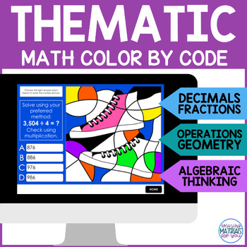 Math Digital Progression Color By Code 4th & 5th Grade Early Finishers 1 Math Digital Progression Color By Code 4th & 5th Grade Early Finishers
