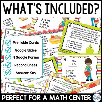 5th Grade Multi Digit Addition Subtraction Multiplication Division Task Cards 2 5th Grade Multi Digit Addition Subtraction Multiplication Division Task Cards 1