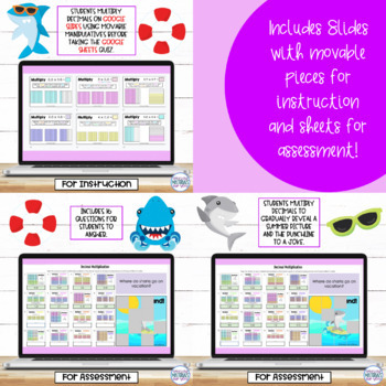 Decimal Multiplication and Division Slides & Self Correcting Sheets Mini Bundle 2 Decimal Multiplication and Division Slides & Self Correcting Sheets Mini Bundle 1