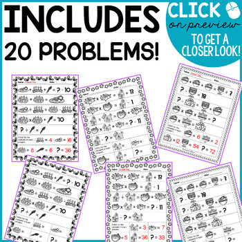 Crack the Code Math Operations Algebraic Thinking Computation December Holidays 4 Crack the Code Math Operations Algebraic Thinking Computation December Holidays 3