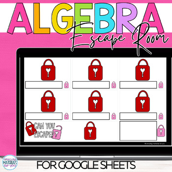 Two Step Equations Valentines Day Digital Escape Room Early Finishers 4 Two Step Equations Valentines Day Digital Escape Room Early Finishers 3